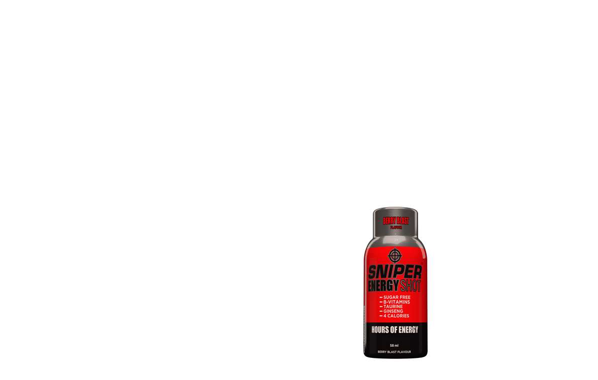 Sniper Energy Shot Bottle