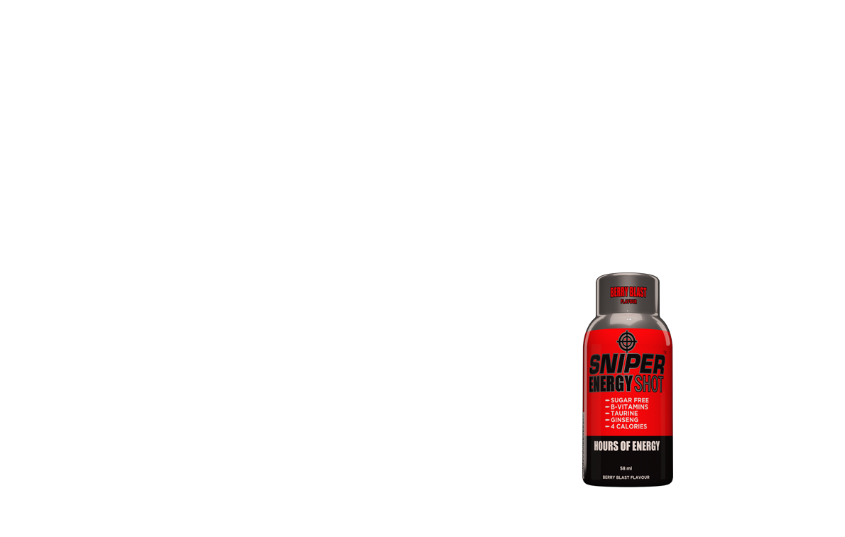 Sniper Energy Shot Bottle