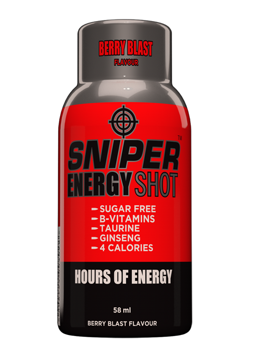 Sniper Energy Shot Bottle